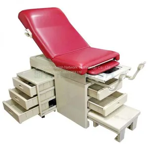 AG-S108 Medical Gynecological Obstetric Examination Table With Storage Drawer thumbnail-1