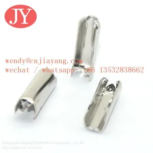 Dongguan Jiayang Aglet Crimp Yeezy Boost Metal Tips Shoelace Tip Plastic Shoelace Tip thumbnail-5
