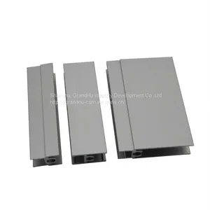 Wardrobe Sliding Door Track Profile Aluminium Stile Vertical Handle thumbnail-5