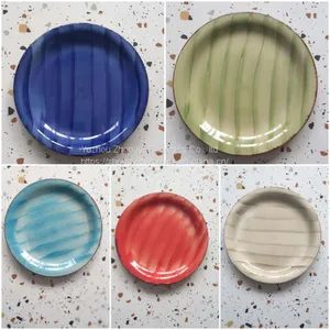 Hand Painting Dish,color Glazed Plate thumbnail-1