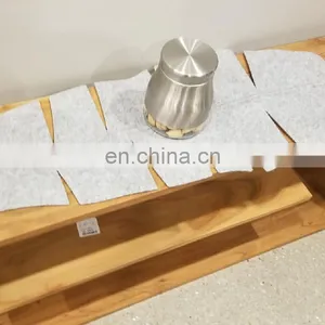 Customize Differen Shape Felt Table Runner Vegetable Runner Banana Leaf ModernTable Decor thumbnail-6