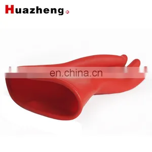 5kv,12kv,25kv,35kv High Voltage Electrical Rubber Insulating Gloves thumbnail-1