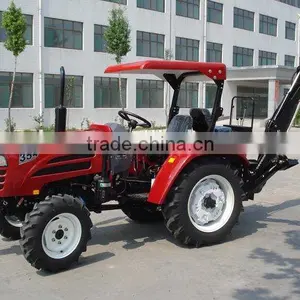 High Quality 35HP 4WD Mini Tractor With Front Loader thumbnail-2