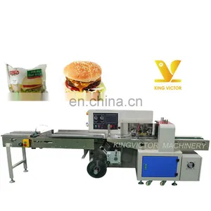 Professional Designed Burgers Pillow Packing Packaging Machine Price for Food thumbnail-1
