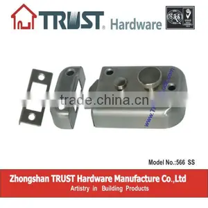 566SS:Fire Rated Rim Cylinder Night Latch thumbnail-1