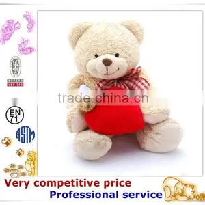 OEM Stuffed Toy,Custom Plush Toys, Teddy Bear With Heart Gift thumbnail-6