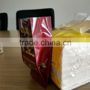 Side Gusset Laminated Plastic Printed Small Coffee Bags thumbnail-4