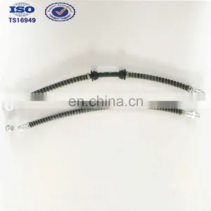 3/8 1/4 Automotive Flexible Front Right Rubber Brake Hydraulic Hose thumbnail-1