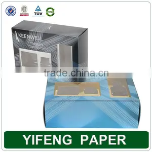 China Manufacturer Luxury Printed Fashion With Pvc Window Folding Box thumbnail-1