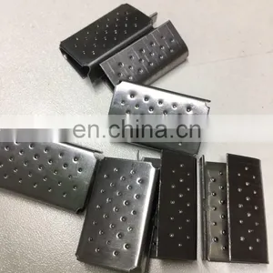 Galvanized PET Strapping Seal/serrated Seal/strapping Buckle thumbnail-4