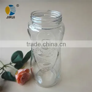 500ml Glass Water Bottle With Plastic Screw Cap Wholesale thumbnail-1