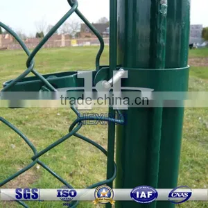 Green PVC Coated Diamond Wire Mesh| Chain Link Fence thumbnail-1