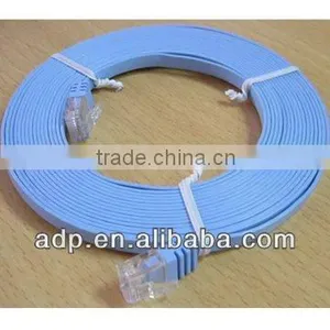 Flat Patch Cord/cat5e Flat Cable/cat6 Flat Cable thumbnail-1