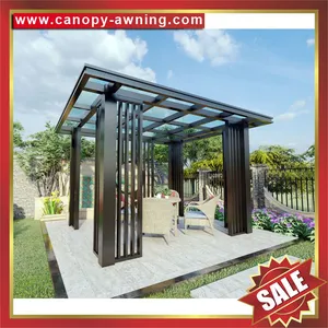 Beautiful Outdoor Park Garden Aluminum Alu Gazebo Pavilion Pagoda Shelter Canopy Awning Manufacturer China thumbnail-1