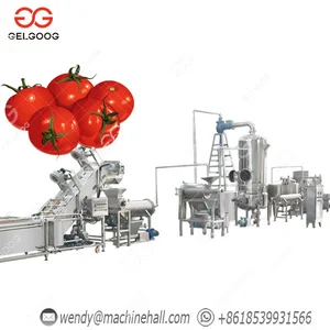 Tomato Pulp Making Machine Complete Ketchup Production Line Tomato Processing Equipment Tomato Sauce Making Machine thumbnail-3