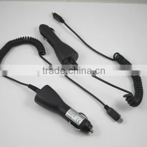 Micro Usb Car Charger for Samsung Galaxy S3/i9300/s4 Mobile Phone thumbnail-1
