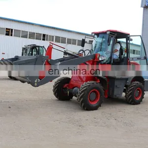 4 Wheeled Terrian Concrete 1.5 Ton ZL-15 915 Farm Mini Front Loaders thumbnail-2