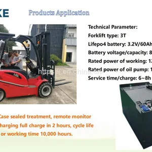 12v 36v 72v Lithium Ion Battery for TOYOTA CROWN HYSTER YALE LINDE Forklift Truck thumbnail-3