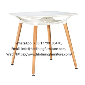 Nordic Square MDF Dining Table thumbnail-1