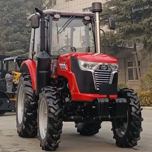 100HP 4x4 Wheel Drive Farm Tractor With Cabin thumbnail-5