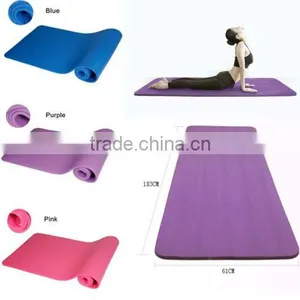 72 Inches TPE PVC or NBR Yoga Mat Rubber Waterproof Yoga Mat thumbnail-1