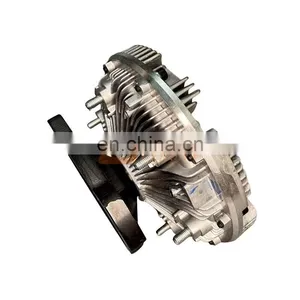Sinotruk HOWO T5g T7h Tx Sitrak C5h C7h Truck Spare Parts 082V06601-7091 Electronically Controlled Silicone Oil Fan Assembly thumbnail-1