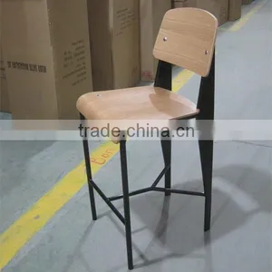 School Furniture Wooden Jean Prouve's Standard Chair thumbnail-2