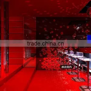 Noise Control Fabric/leather Acoustic Wall Panel Colorful Decoration Panel for Night Clup thumbnail-1