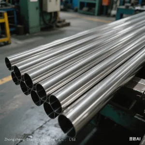 Pipe Chinese Factory PED TUV 316 316LBright Annealed Stainless Galvanized Steel Round Square Tube thumbnail-1