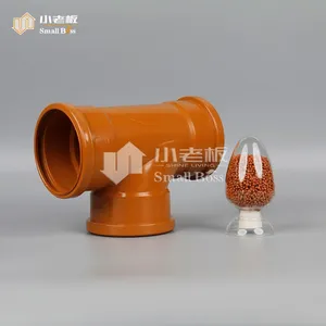 Manufacture PVC Granules Compound Raw Material PVC Granules for PVC Pipe Fittings thumbnail-4
