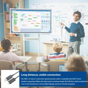 USB3.2 Fiber Optic AM to Type-C AOC-Active Optical Cable thumbnail-2