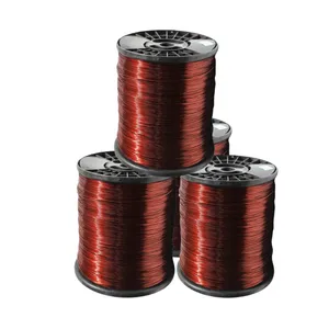 Enameled Aluminium Solid Conductor Round SWG 6-33 Insulated Aluminum Rewinding Wire for Electrical Winding thumbnail-2