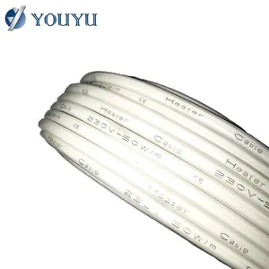 Heat Silicon Rubber Insulated and Sheathed Shielded Heating Cable for Pipeline Antifreeze thumbnail-4