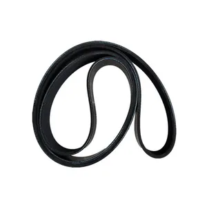 Original SANY Excavator AC Belt for SY55/SY60/SY75/SY135/SY195/SY215 & Samsung Engines | OEM Fan Belt thumbnail-1
