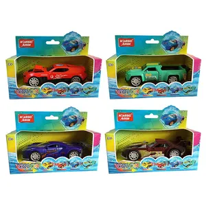 KIMSCARDI 1/32 Scale Color Change Diecast Cars Scale Model Pull Back 2 Openable Doors thumbnail-1