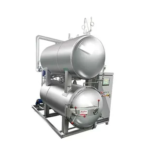 Shanghai Tin Can Food Mushroom Steam Retort Machine thumbnail-2