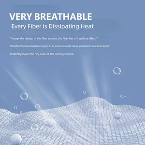Custom Quick-Dry Crew Neck T-Shirts | Ice Silk Short-Sleeve Corporate T-Shirts | Wholesale Supply From Promotional Apparel Factory thumbnail-4