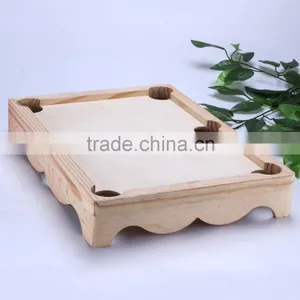 Various Design Personalised Wholesale Food Wooden Serving Tray,wood Fruit Tray thumbnail-3