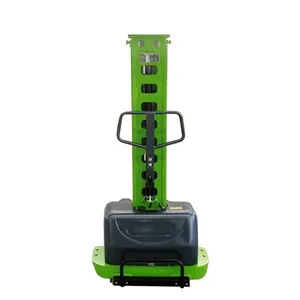 New Technology 500kg Self Loading Semi Electric Forklift Stacker for Sale thumbnail-5