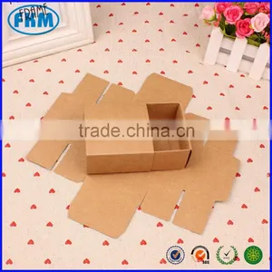 7.2 * 7.2 * 3.8CM Kraft Paper Candy Moon Cake Box Jewelry Box Drawer Box thumbnail-1