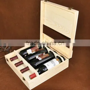Luxurious Antique Style Wooden Wine Box Wooden Box thumbnail-3
