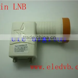 Ku Band Universal LNB/LNBF Twin 2-outputs White Shell thumbnail-3