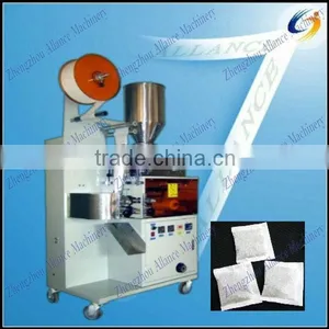Small Granules Tea Bag Packing Machine ( Filter Bag With Thread) thumbnail-1