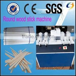 Round Wood Stick Making Machine With Factory Price and Good Performance thumbnail-1