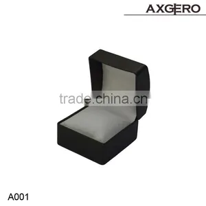 2016 Custom Logo Black Luxury Leather Watch Box thumbnail-1