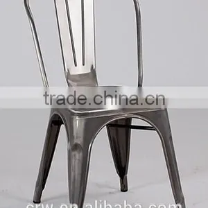 MCH-1511Classic Galvanized Metal Chairs for Commercial and Restaurant thumbnail-1