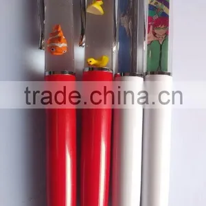 Custom Design Floater Logo Pen for Promotion, Liquid Ballpen,hot Selling for 2015 Custom Shape Floating Pen for Promotion. thumbnail-1