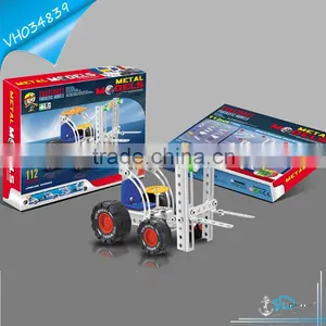 DIY Assembly Metal Forklift Toys thumbnail-1