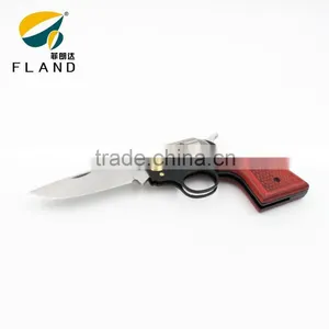 2015 New Arrival Wooden Handle Stainless Steel Folding Pocket Knife thumbnail-2