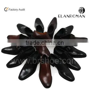 Classic Dress Men Shoe Italy Style Leather Shoes for Men Dress Buckle Leather Shoes thumbnail-6
